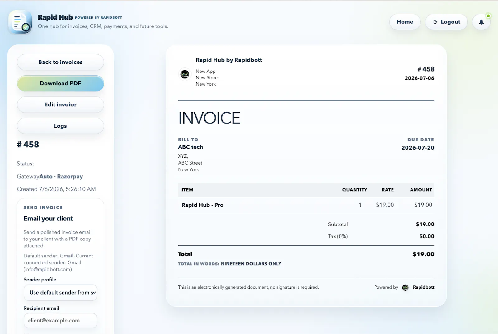Rapid Hub screenshot 7