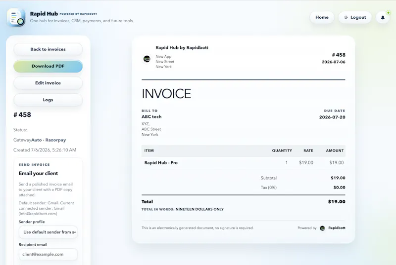 Rapid Hub screenshot 7