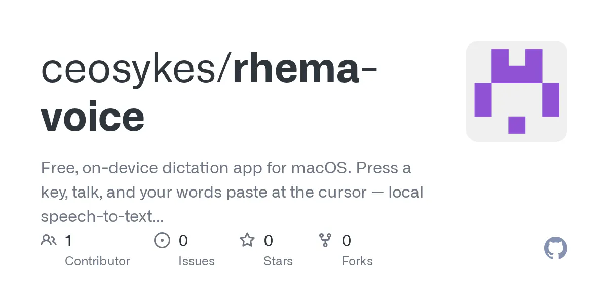 Rhema-Voice - 100% Offline Dictation App gallery image