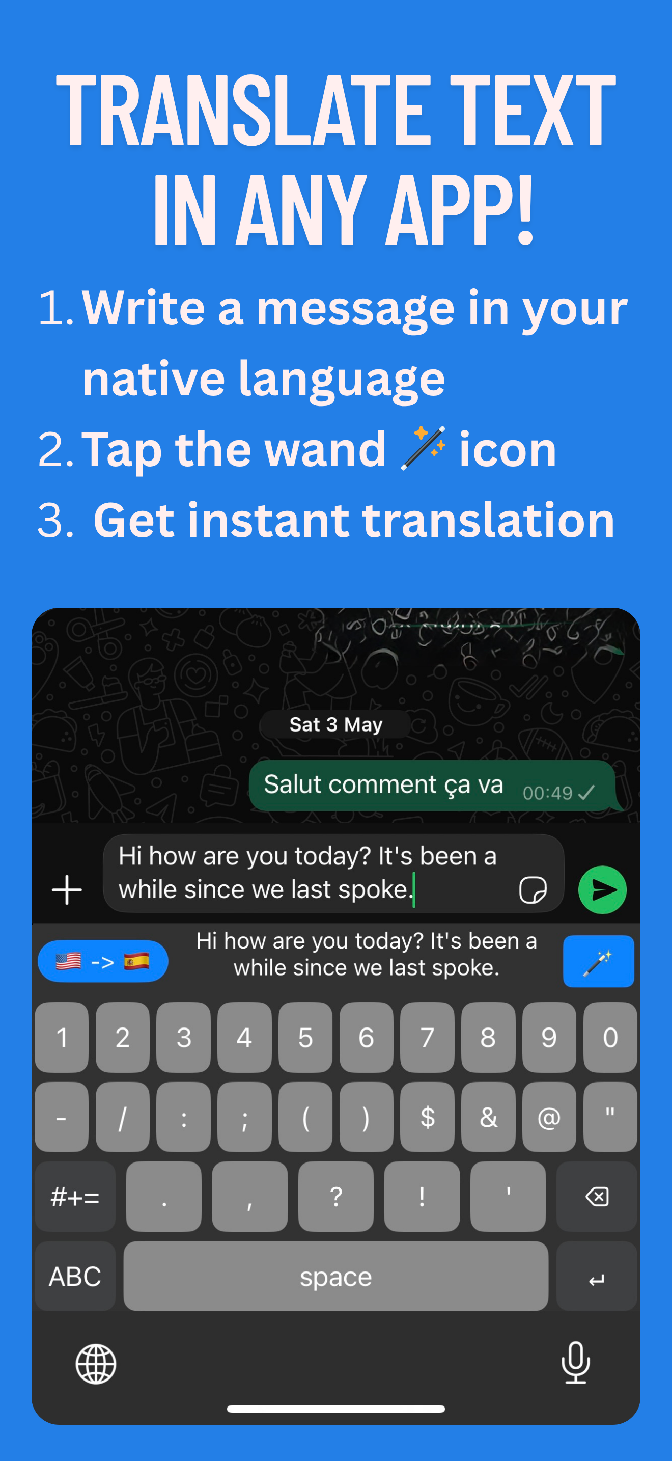 Media Kunci Lingo: Terjemahkan teks dalam aplikasi iOS 2