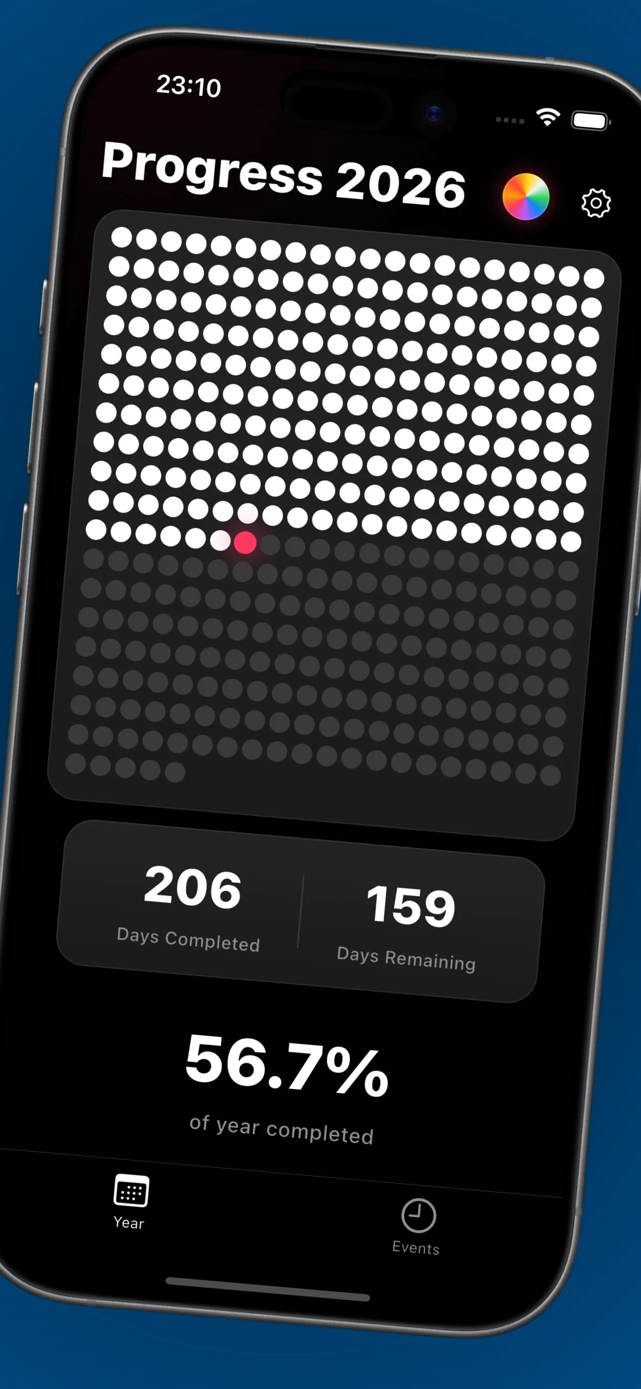 Days Left Year Progress gallery image