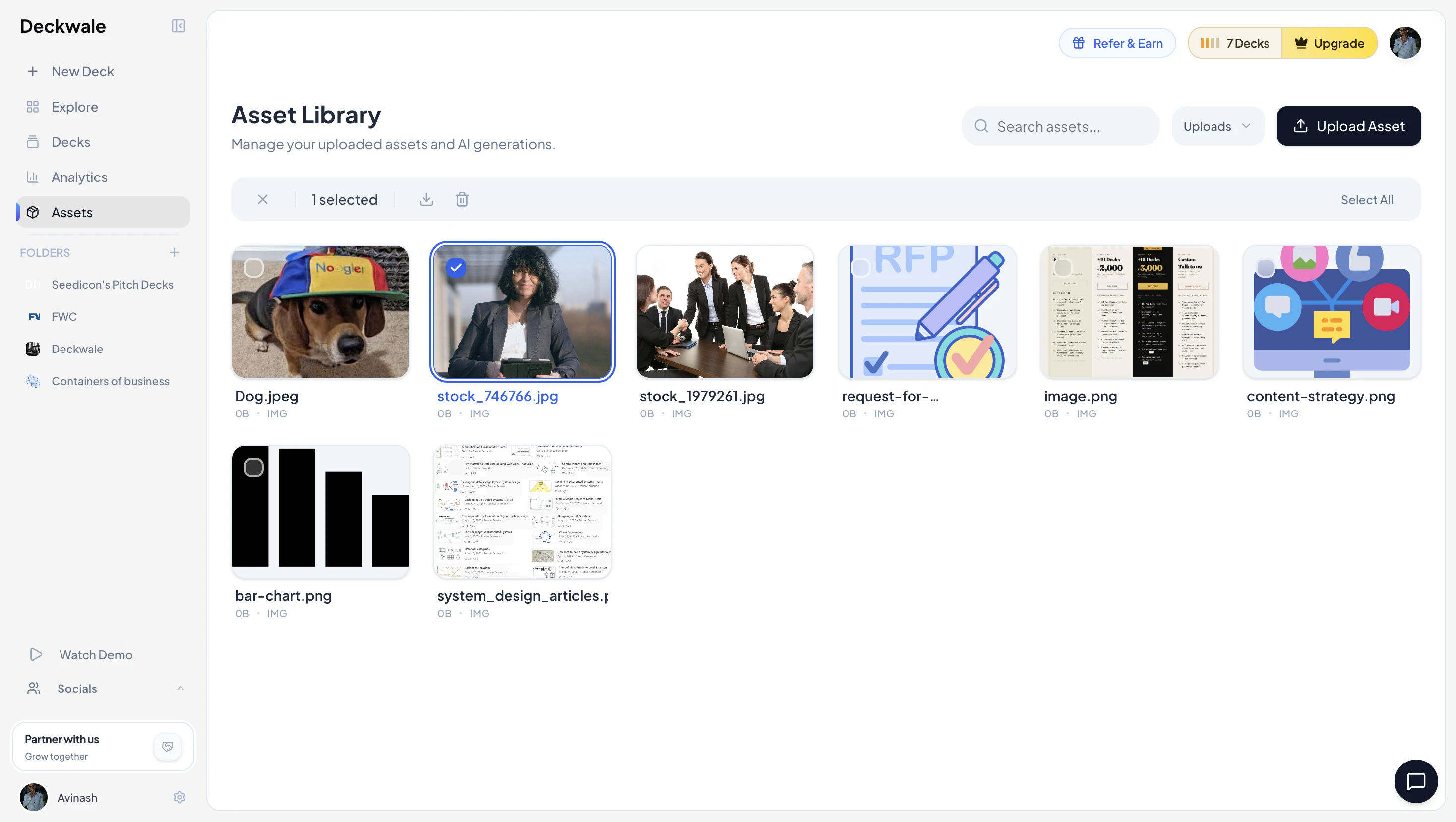 Deckwale AI Presentation Builder screenshot 6