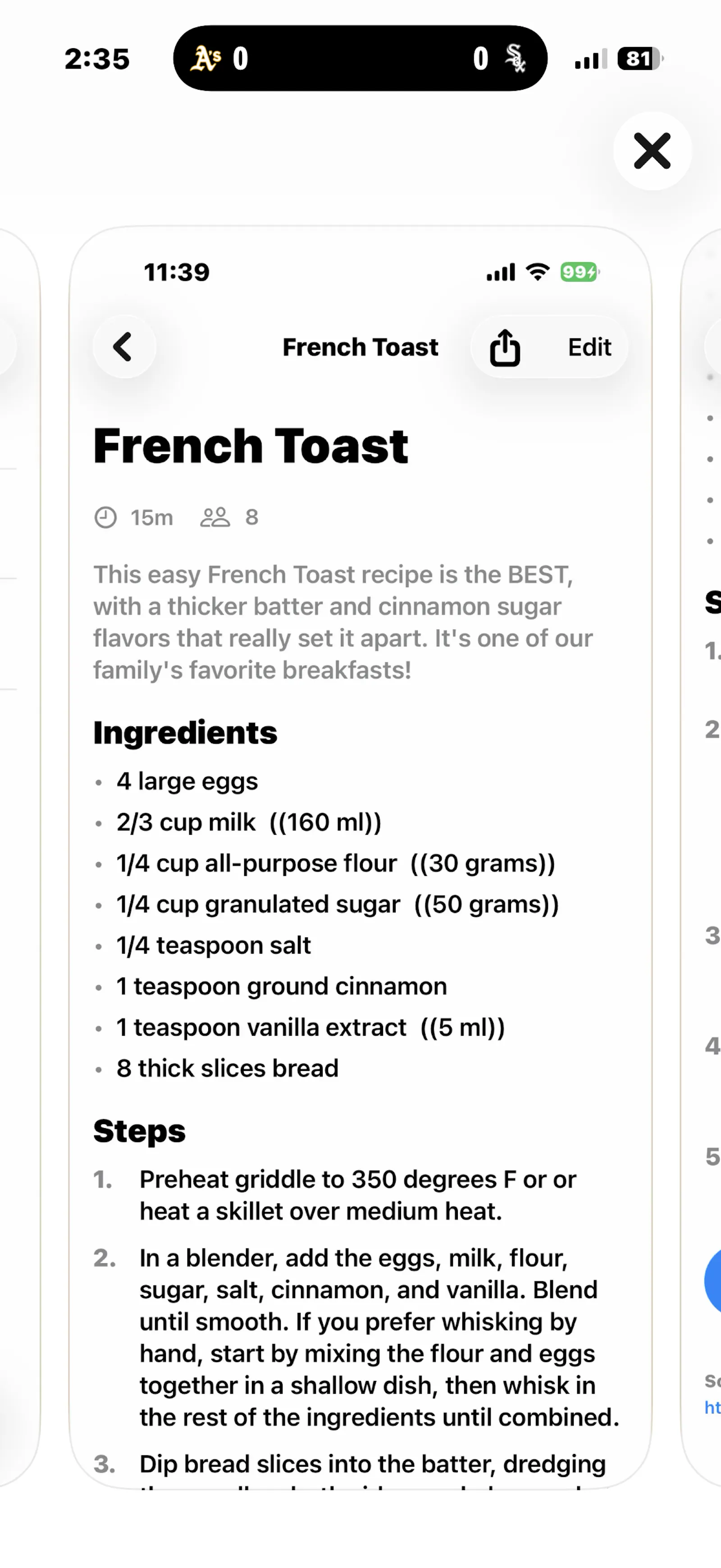 Recipe Catcher  screenshot 1
