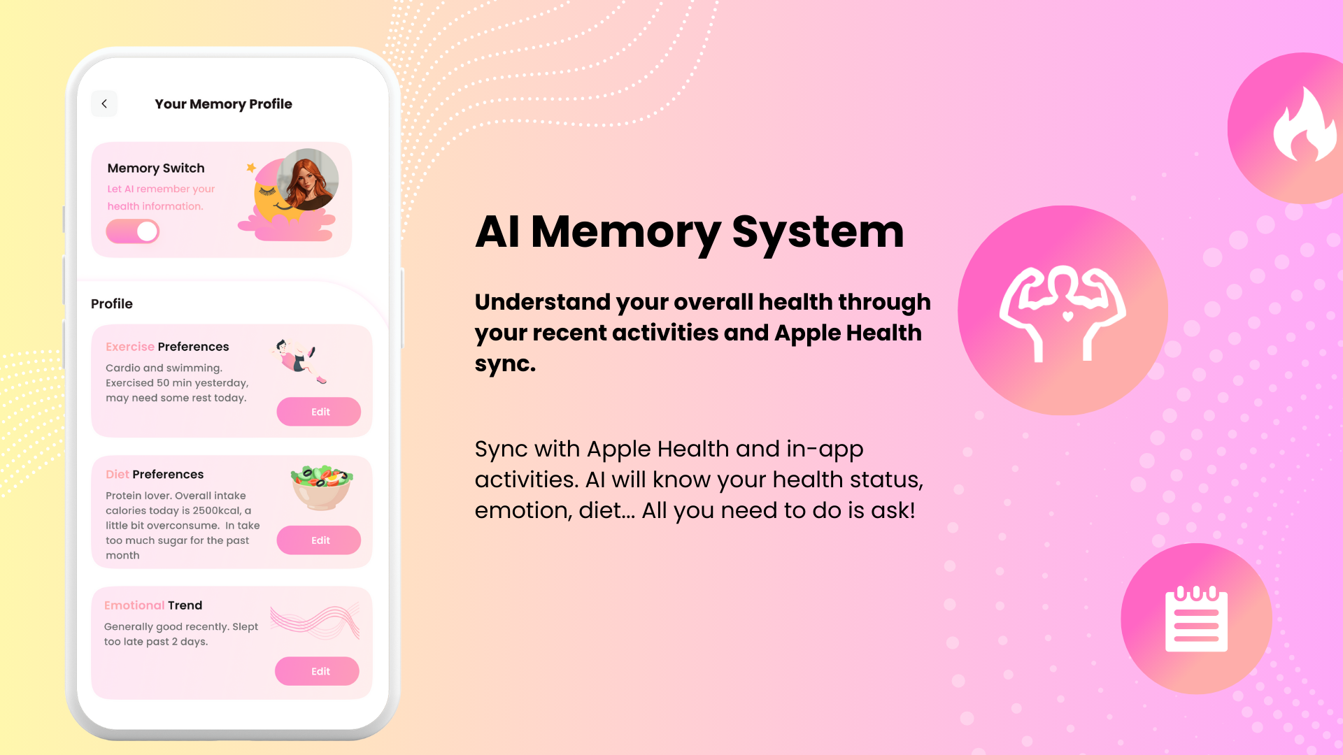 Média Comptoir Calorie Ai - Calove - Gamify votre perte de poids et votre parcours de santé avec l'IA. 5