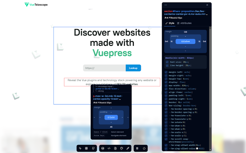 Inspecione CSS v1 media 1