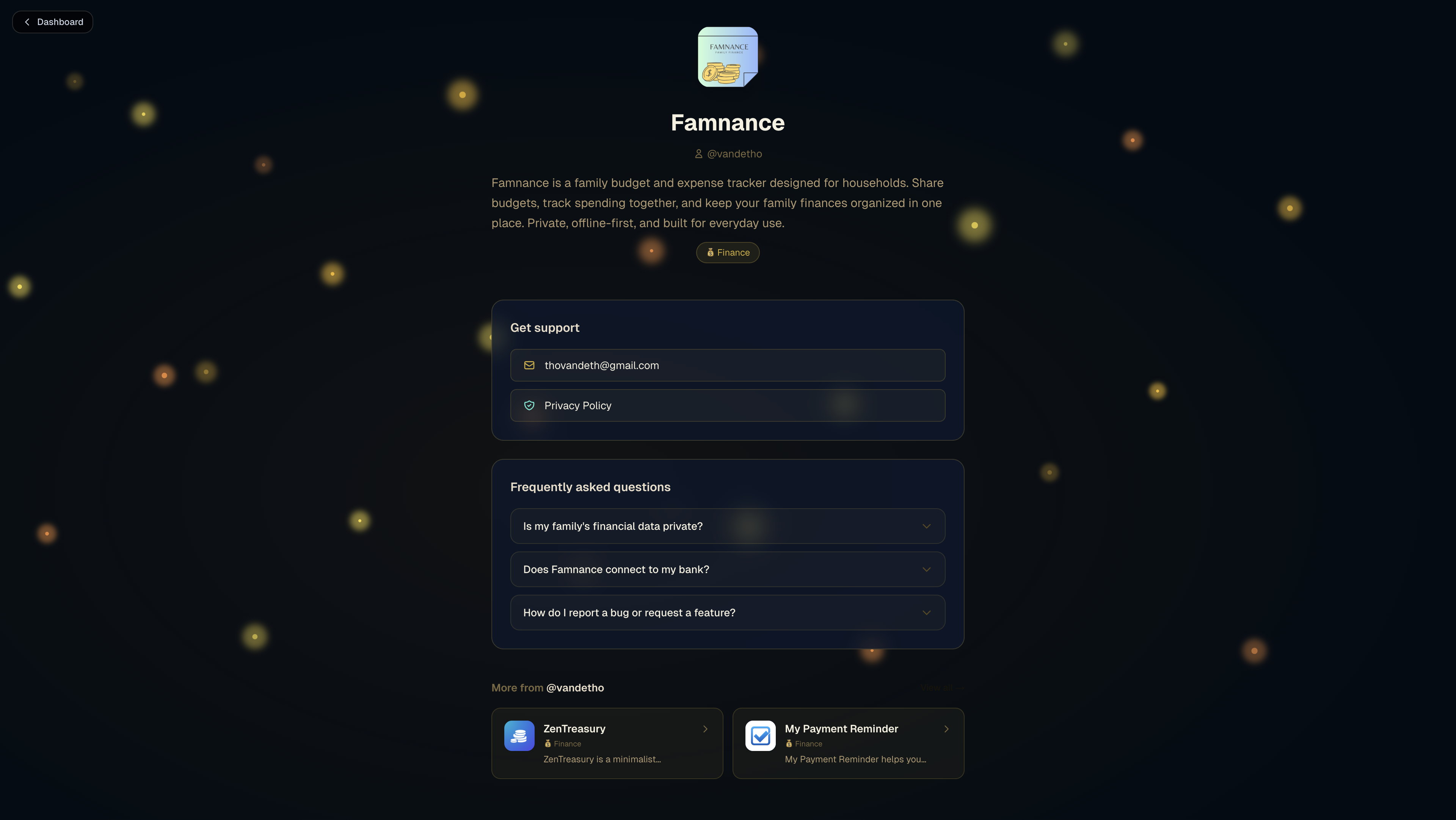 SupportDock gallery image