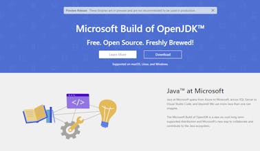 Microsoft Build of OpenJDK™ gallery image