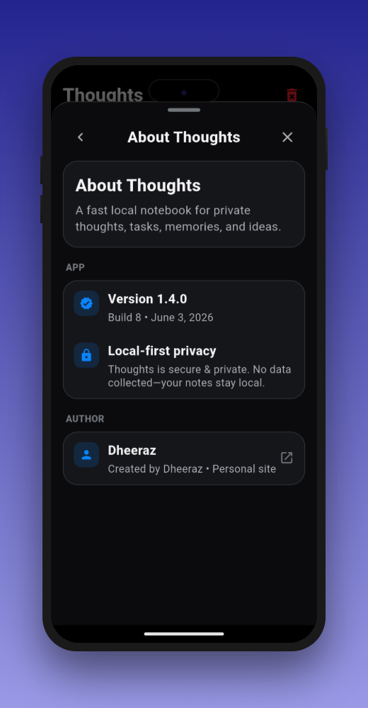 Thoughts gallery image