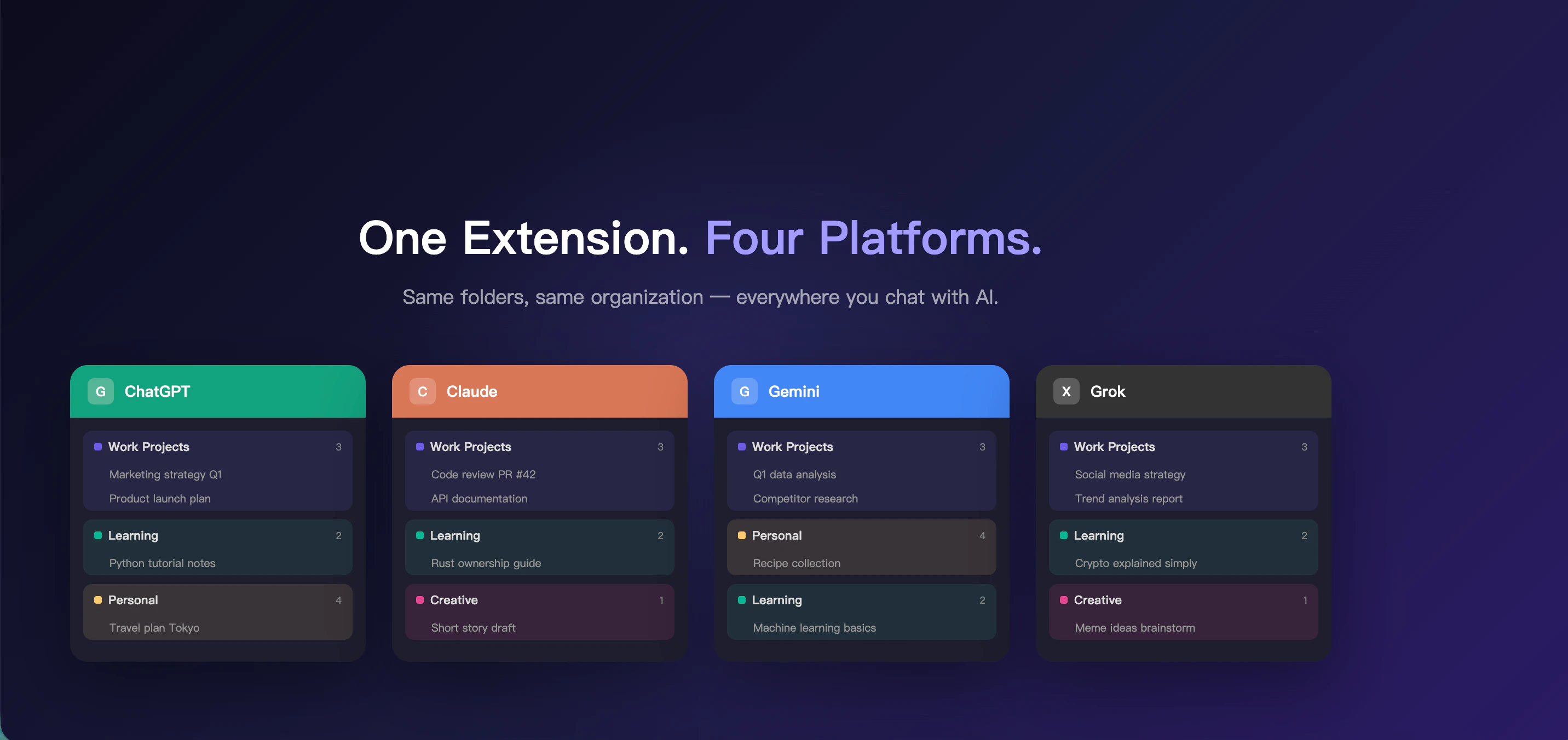 ChatFolders screenshot 1
