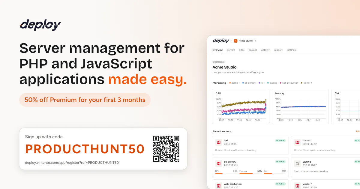 Vimonto Deploy screenshot 2