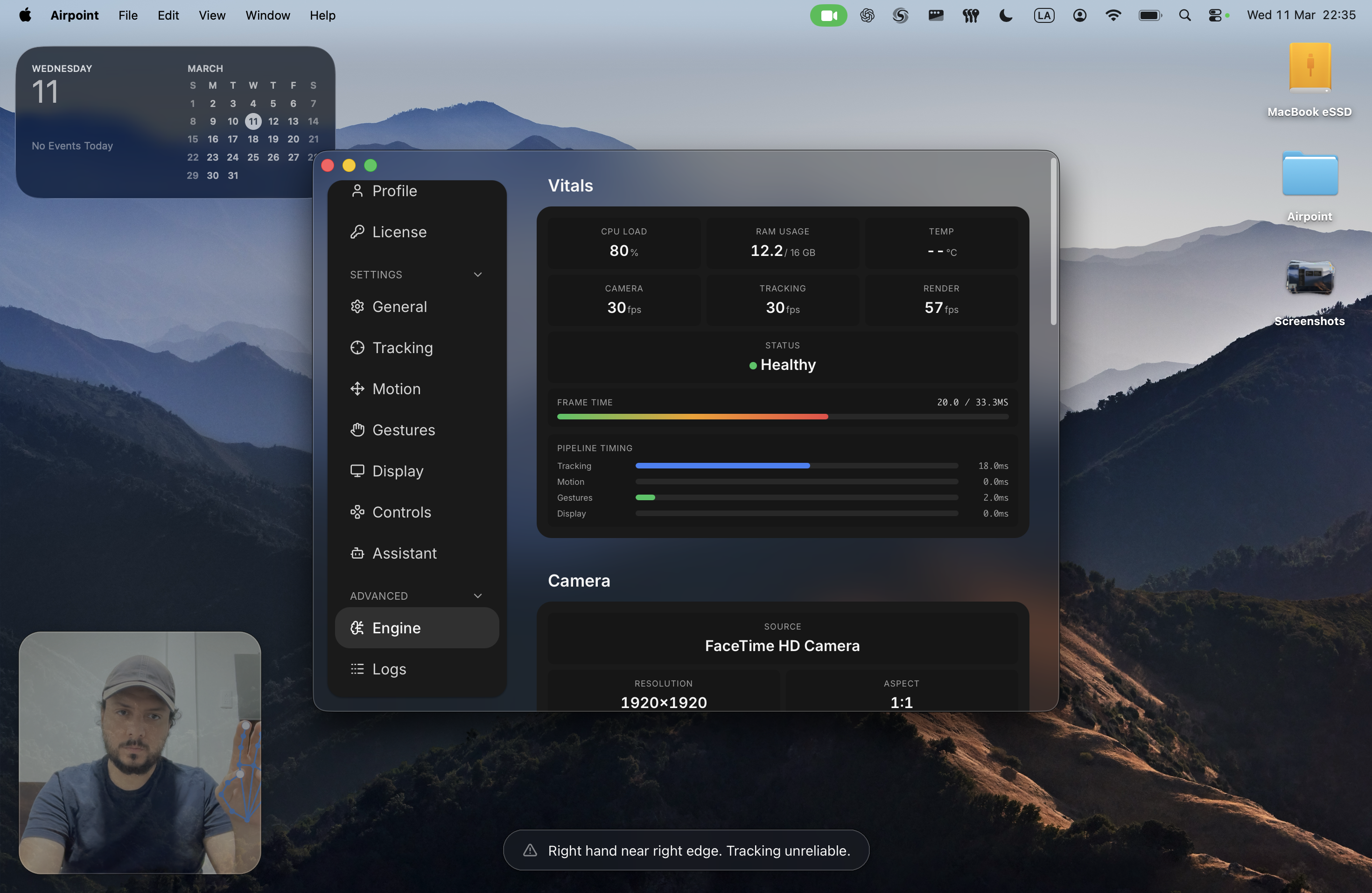 Airpoint - Screenshot 4 showing product features and functionality