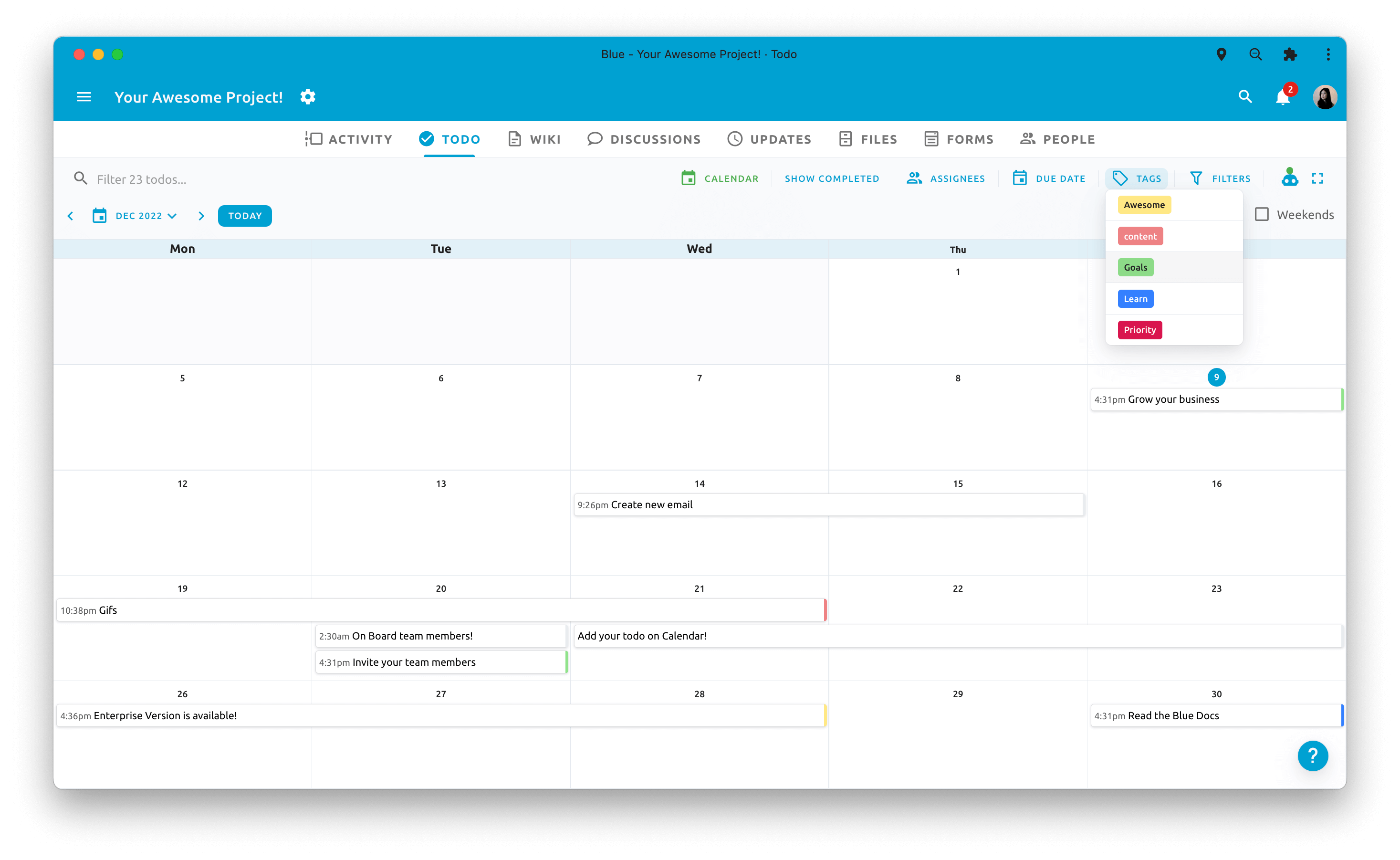 Blue Teamwork gallery image