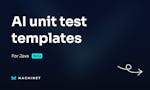 AI unit test templates image