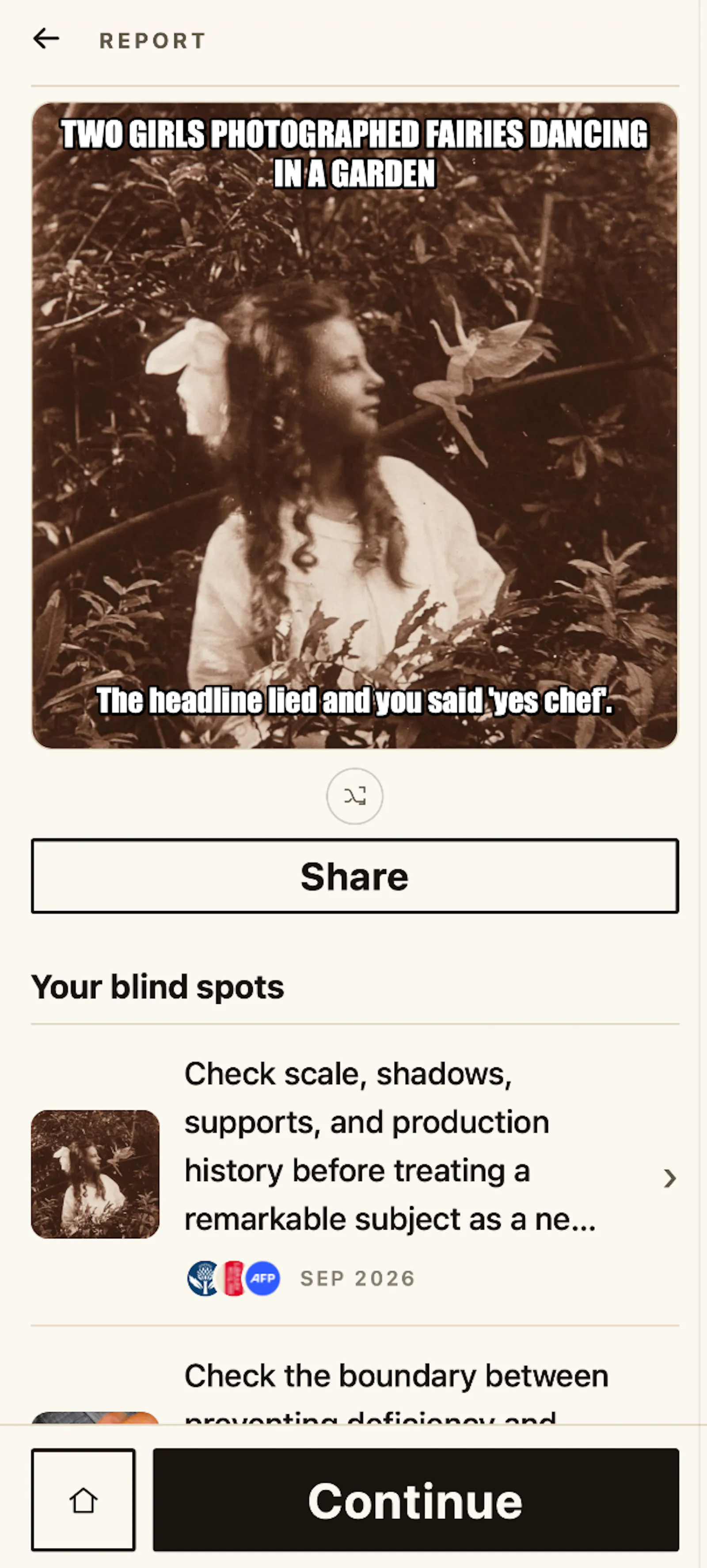 Unspin — spot the fake news screenshot 3