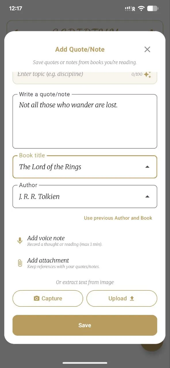 Scriptum: Quotes & Notes gallery image
