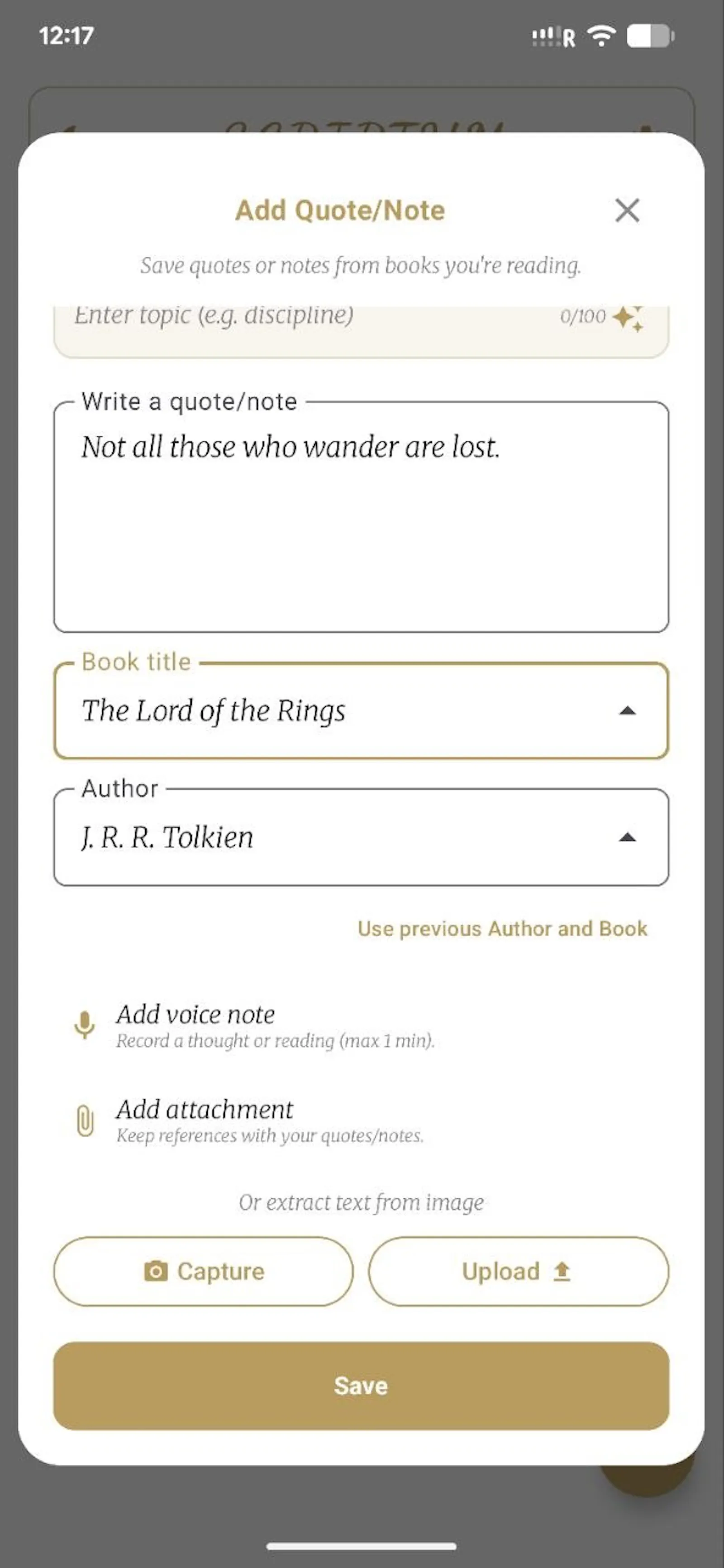 Scriptum: Quotes & Notes screenshot 5
