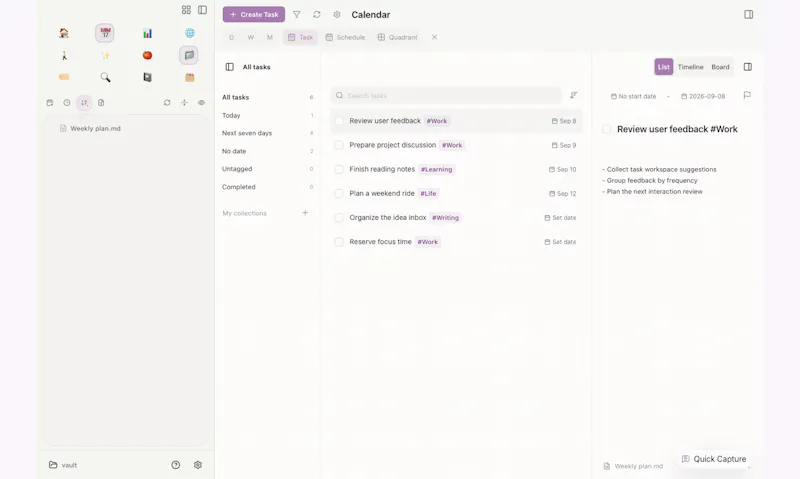 Aino LifeOS screenshot 2
