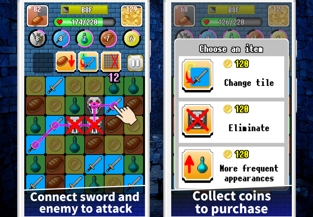 Puzzle & Sword Dungeon RPG PZL media 1