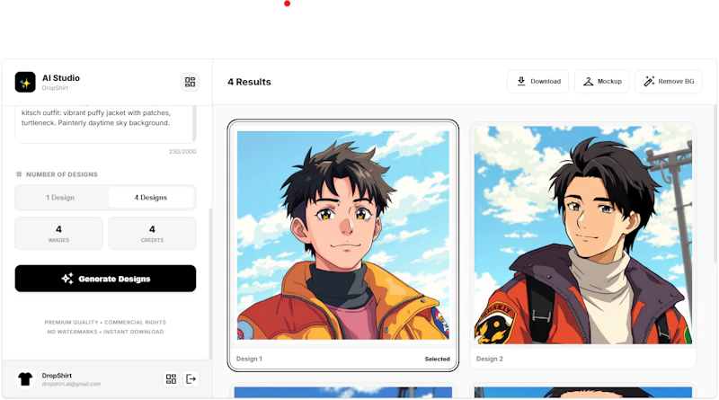 DropShirt screenshot 3