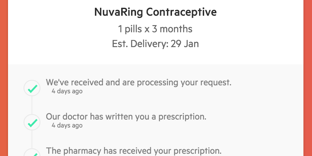 nurx Hasslefree birth control skip the the doctor's office