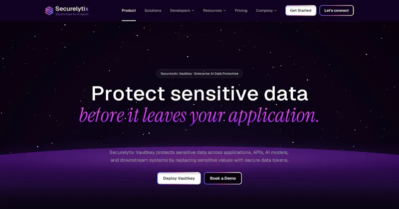 Securelytix Data VaultKey screenshot 1