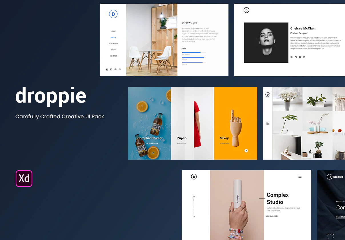 Droppie - Creative UI Kit