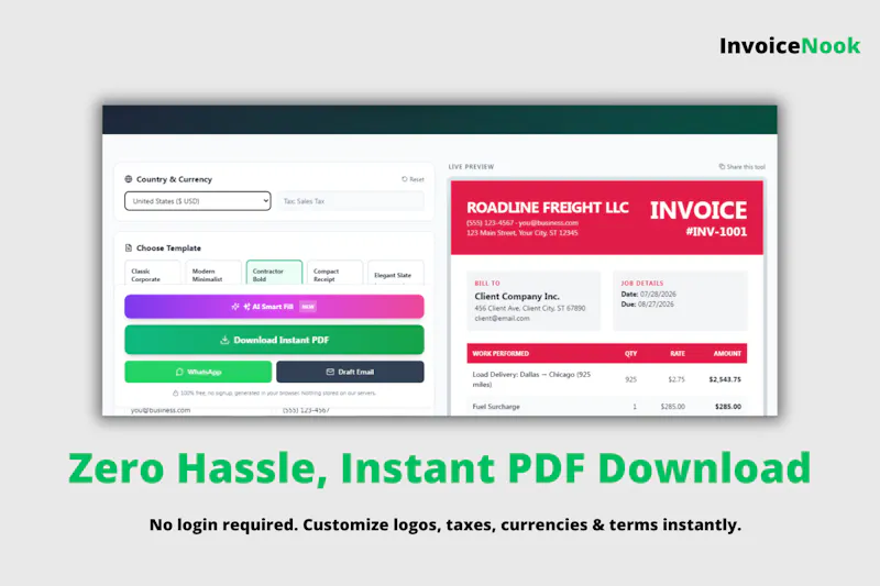 InvoiceNook screenshot 3