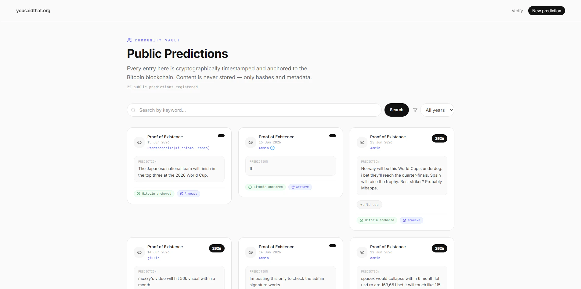 yousaidthat.org screenshot 3