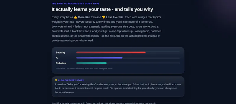 devdigest.io screenshot 3