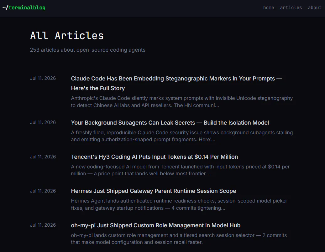 Terminalblog.com gallery image