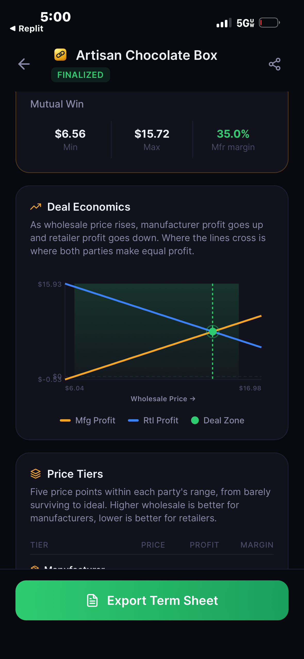 BridgeADeal - Main product screenshot demonstrating key features and user interface