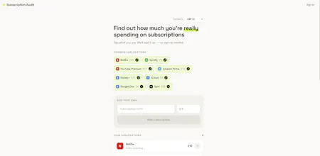 Subscription Audit gallery image