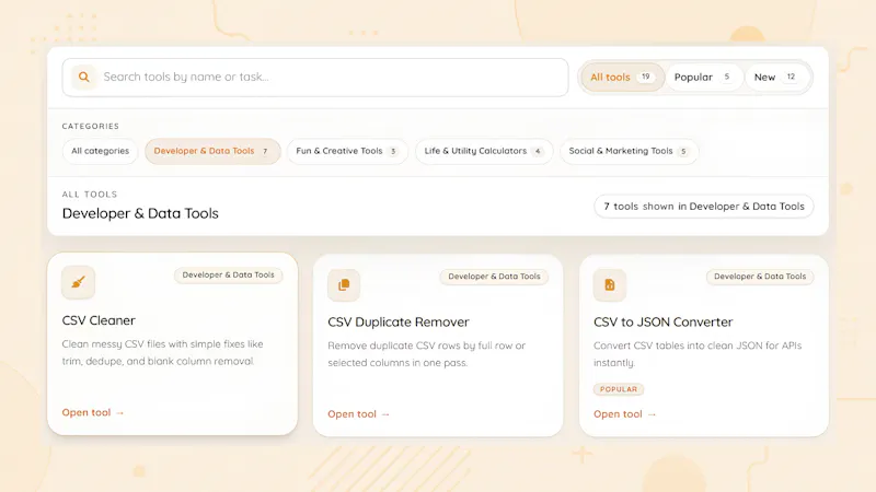 PotatoTools screenshot 2