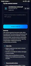 ContractGuard AI, Upload any contract gallery image