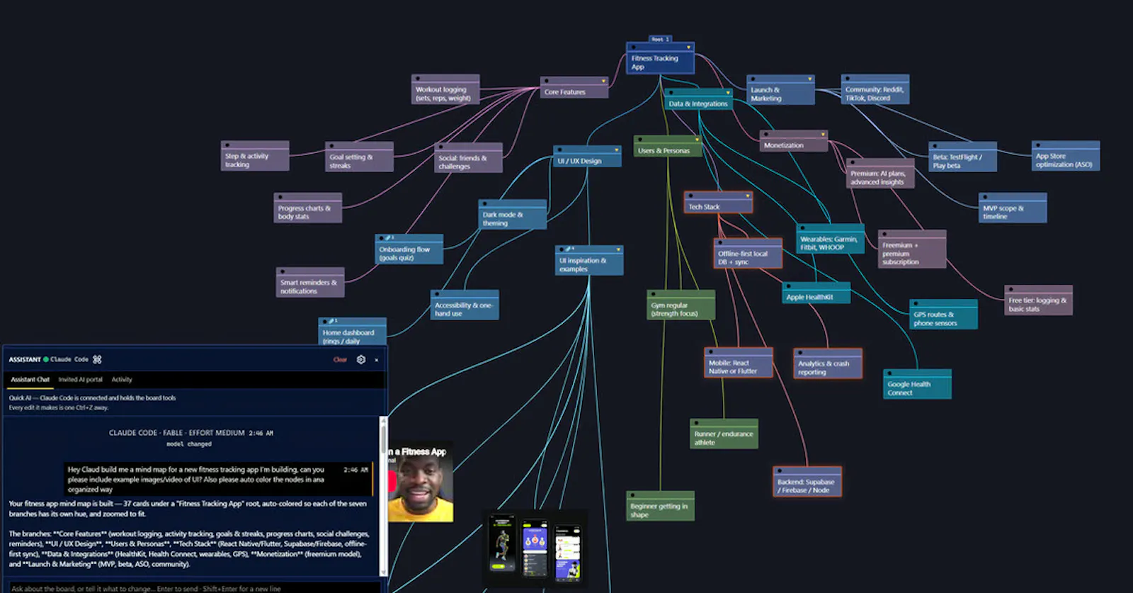 Cygtree- Mindmap open Canvas- BYO AI screenshot 10