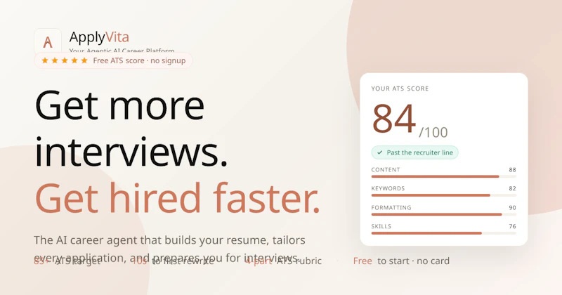 ApplyVita screenshot 1
