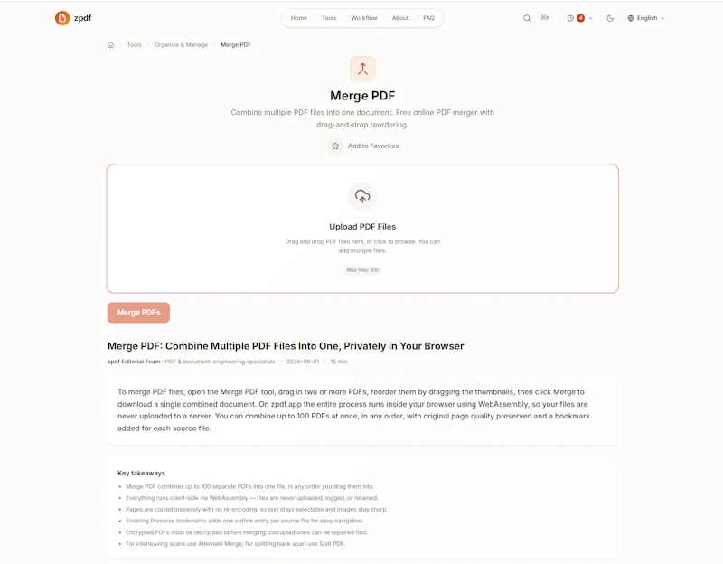 zPDF 118 Tools & PDF Workflow Automation screenshot 4