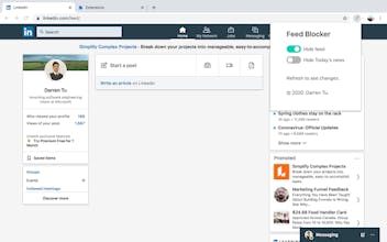 Feed Blocker for LinkedIn gallery image