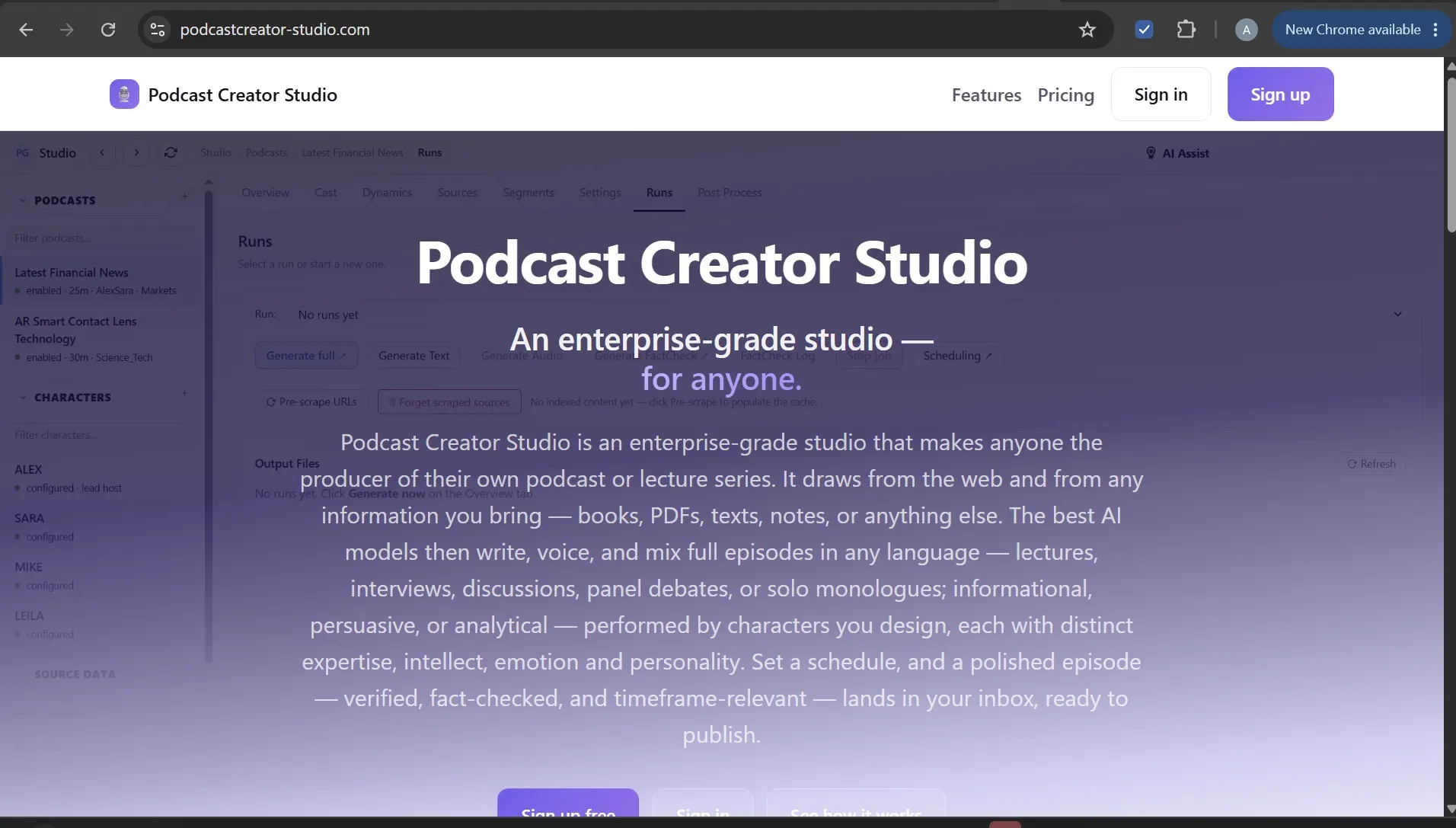Podcast Creator Studio gallery image
