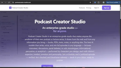 Podcast Creator Studio gallery image