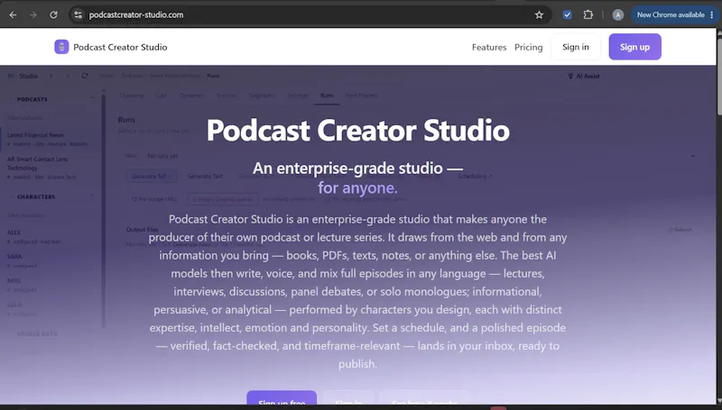 Podcast Creator Studio screenshot 5