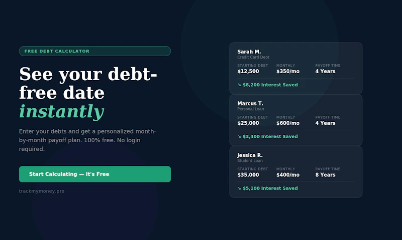 Track My Money screenshot 1