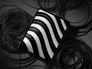 Wavy Black Free Wallpaper Pack gallery image