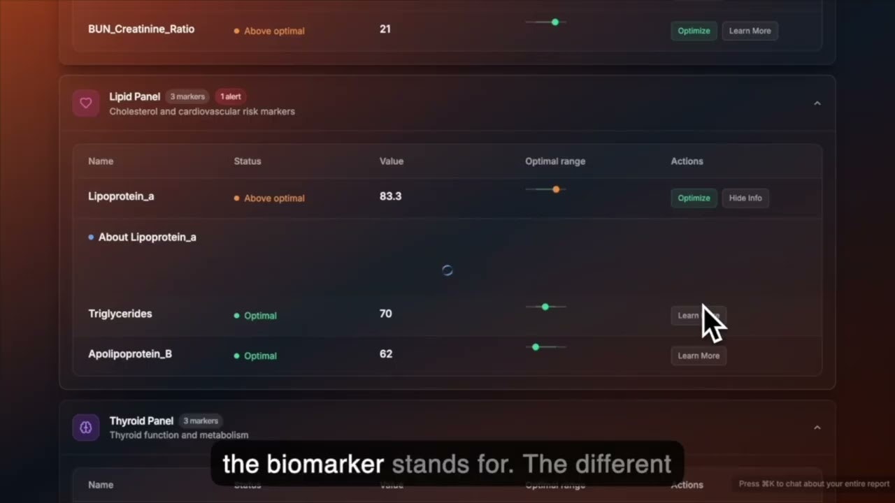Bloodrec: AI Health Companion for Personalized Bloodwork Insights