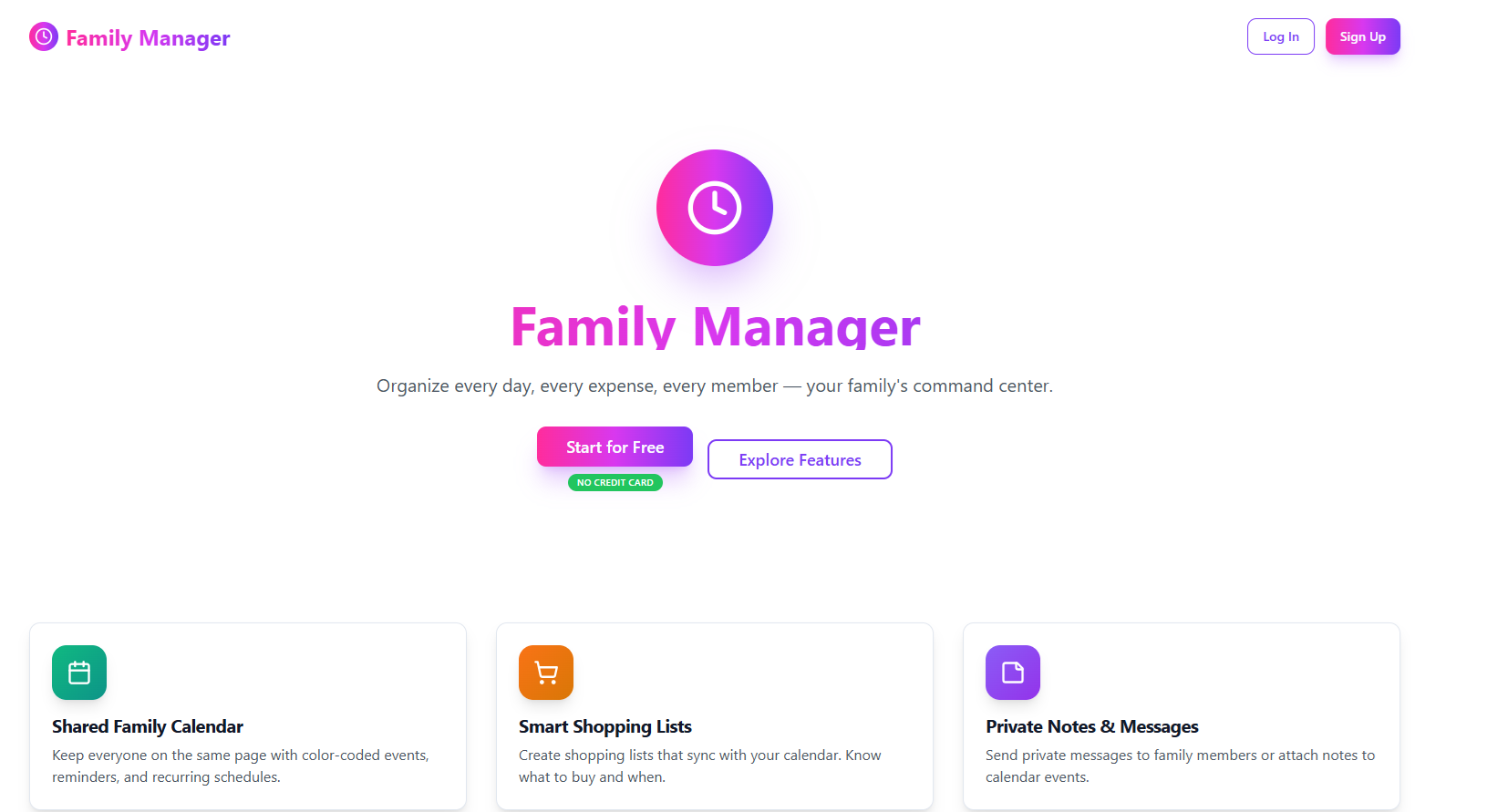 Family Manager gallery image