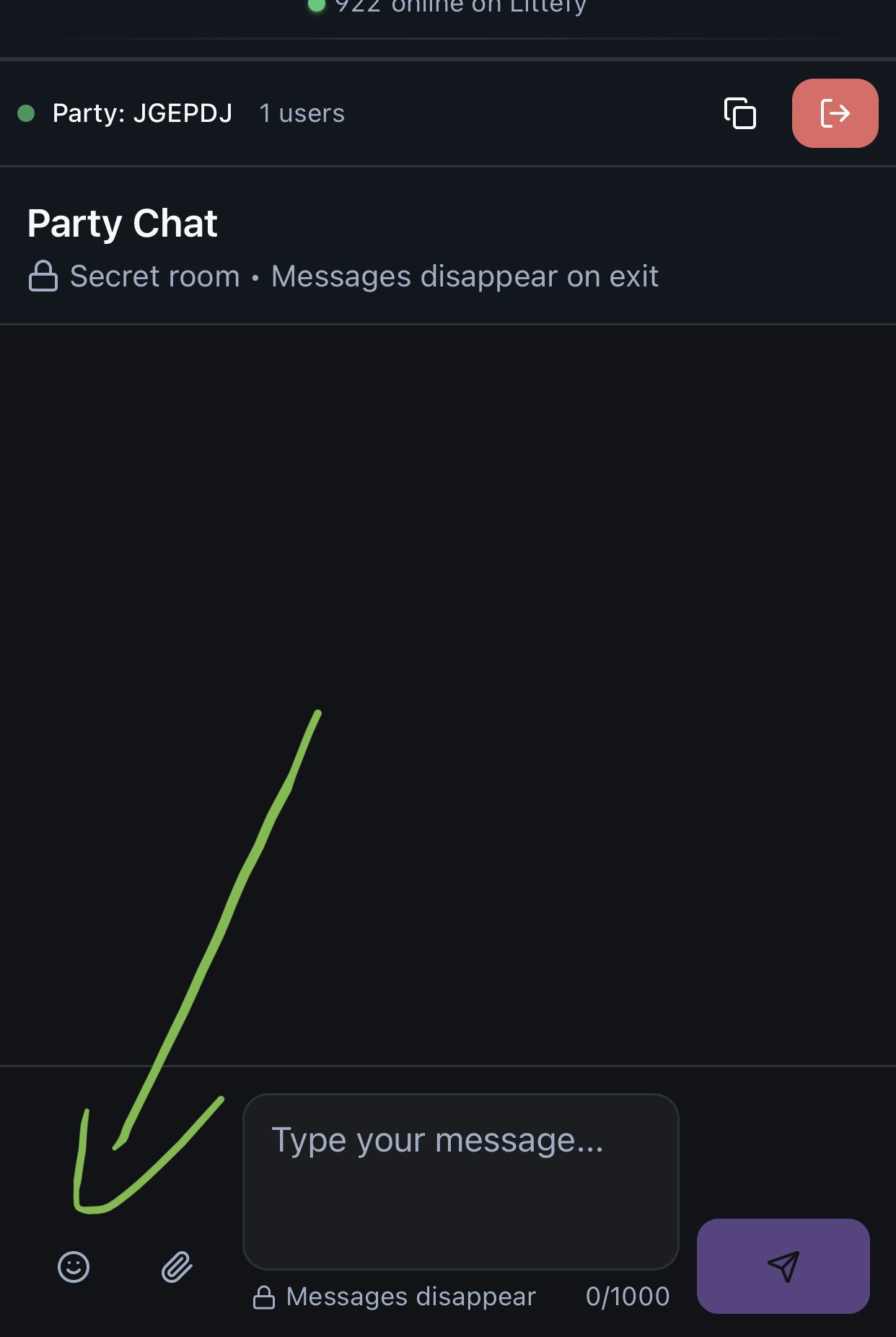 Littefy - Chat room segrete media 5