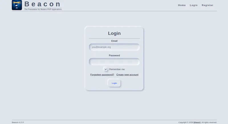 Beacon PHP screenshot 3