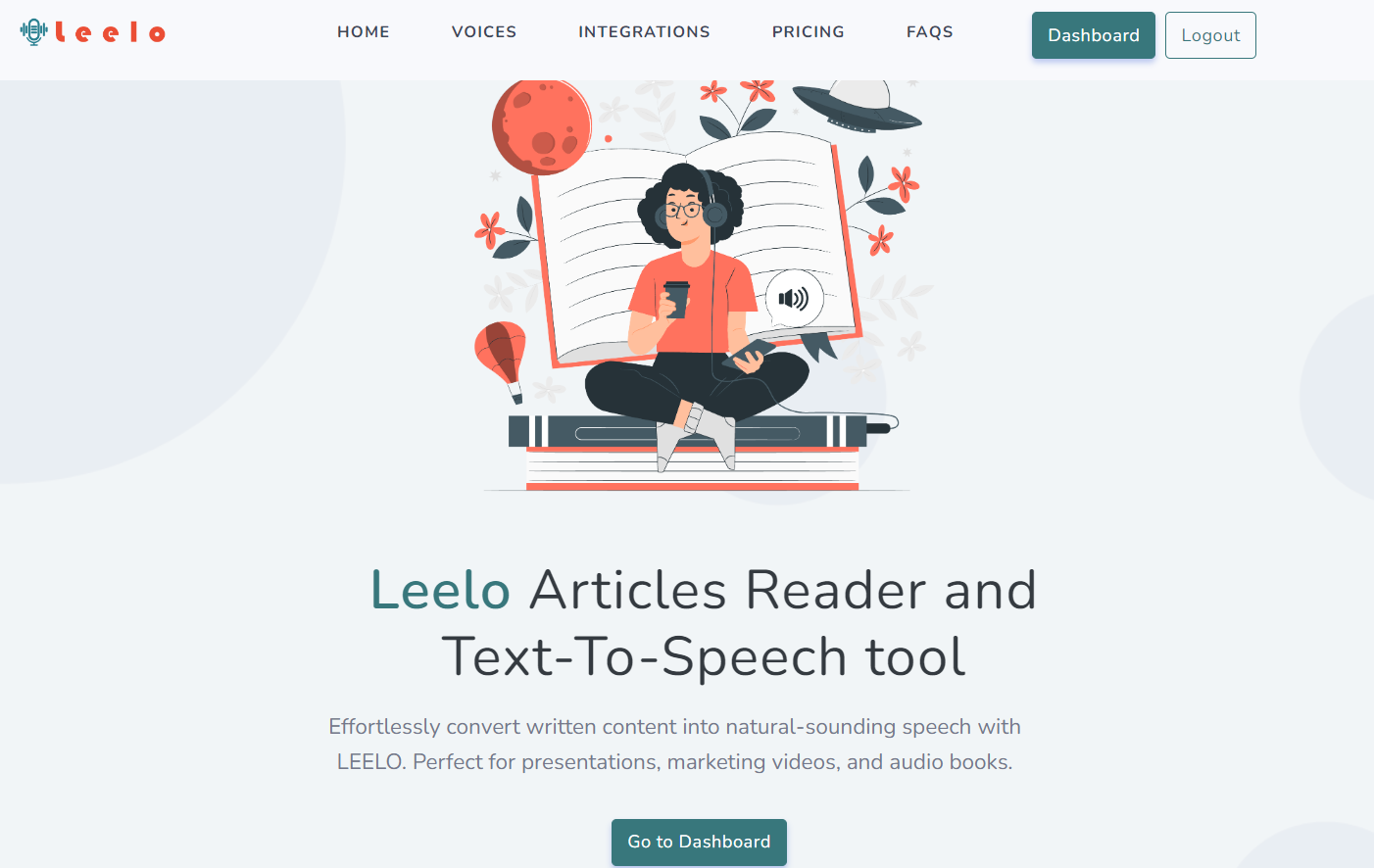 Leelo-ai - Transformar el contenido escrito en un discurso realista con Leelo-AI media 1