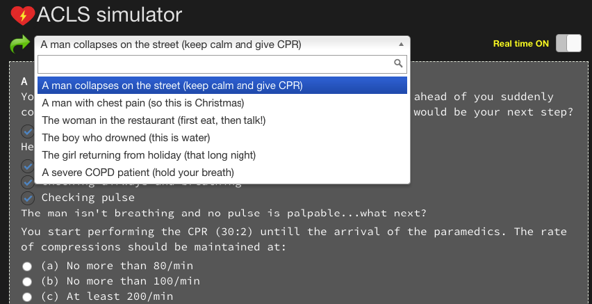 ACLS simulator gallery image