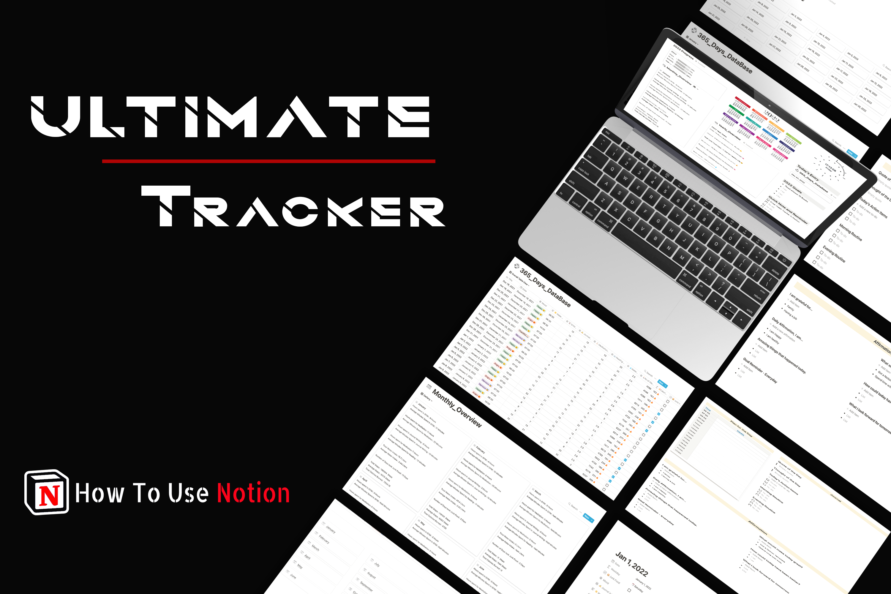 Ultimate Tracker - Notion Template gallery image